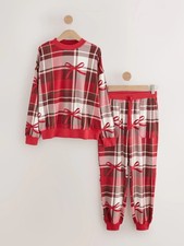 Next Women’s Red Check Bow