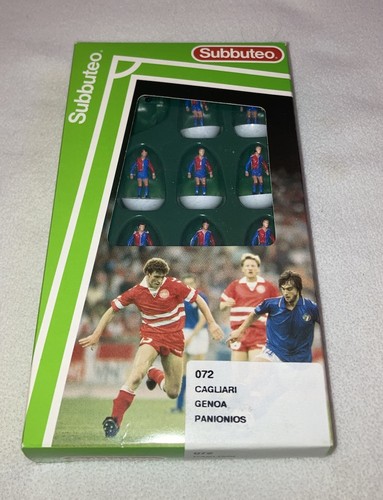 Subbuteo 072 cagliari - 072, genoa