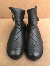 TRIPPEN Black Calfskin Leather