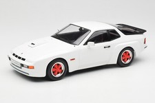 PORSCHE 924 CORSA GT 1981 WHITE RED WHEELS MCG 18303 1:18 DIE CAST METAL WHITE