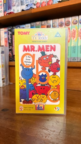 Tomy teddy vhs men - men,