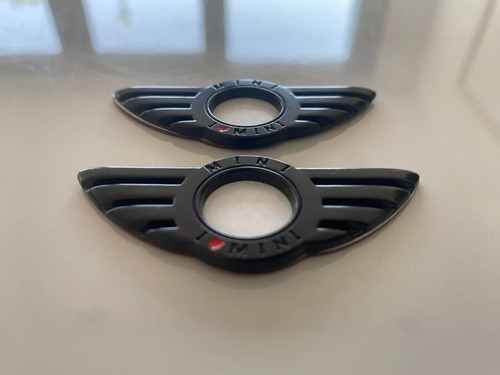 Mini black satin - x,