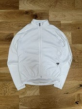 White Santini Cycling Zip Up