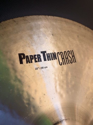 Zildjian paper thin - 22”,