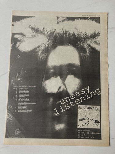 The damned music for pleasure - damned,