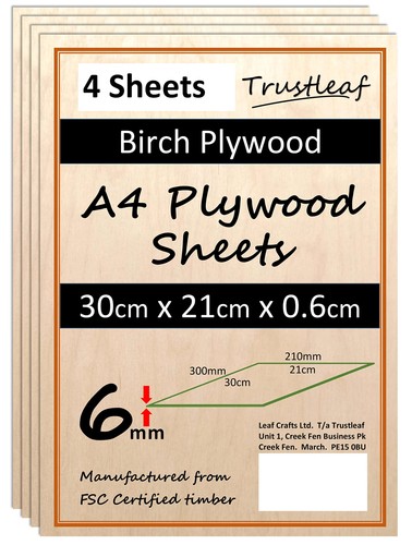 6mm birch plywood - 6mm,
