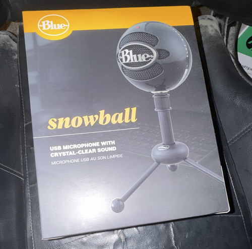 Blue snowball usb - blue,