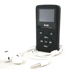 Personal Portable Pocket Digital DAB/DAB+ FM Radio Earphone Bluetooth MP3 Player