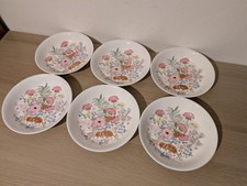 6 X Wedgwood Meadow Sweet