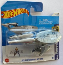 Hot Wheels Star Trek USS Enterprise NCC-1701 Hw Screen Time Short Card
