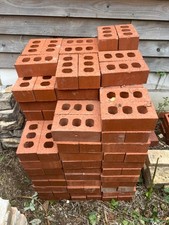 Red Engineering bricks (x198) Brand new red bricks, Collection from WR11