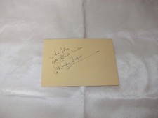 RARE SIGNED AUTOGRAPH BOOK PAGE RANDOLF  RANDY TURPIN  BOXER MIDDLEWEIGHT CHAMP