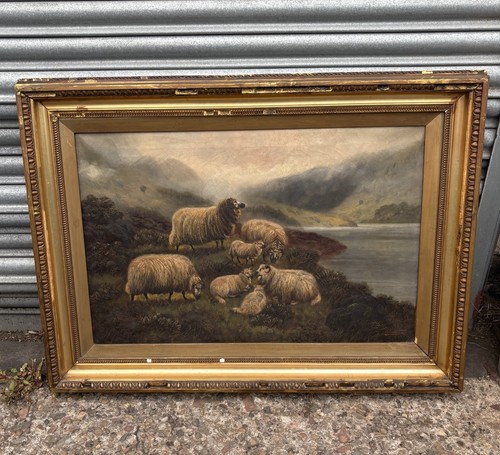Antique victorian highland - victorian,