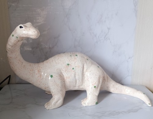 Large ceramic dinosaur - dinosaur, approx