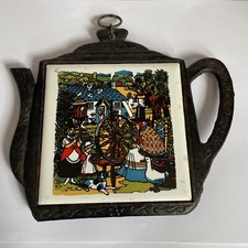 Vintage Cathay Tile Cast Iron