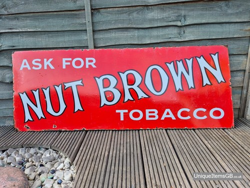 Genuine early nut brown enamel - genuine,
