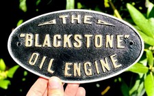 Blackstone Oil Engine Blackstone And Co Black Stone Badge Sign