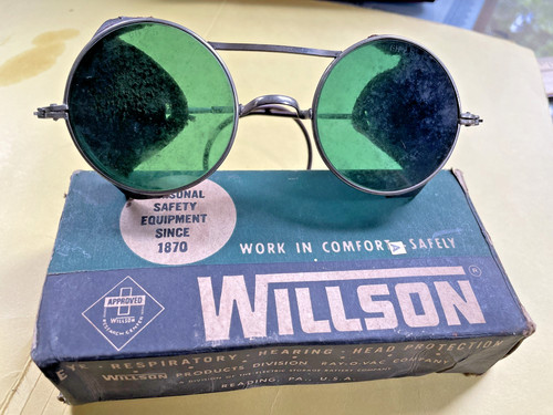 Vintage willson safety goggles - vintage,