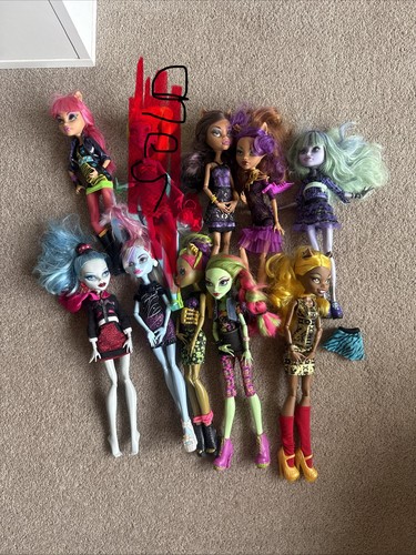 Job lot monster - high, dolls