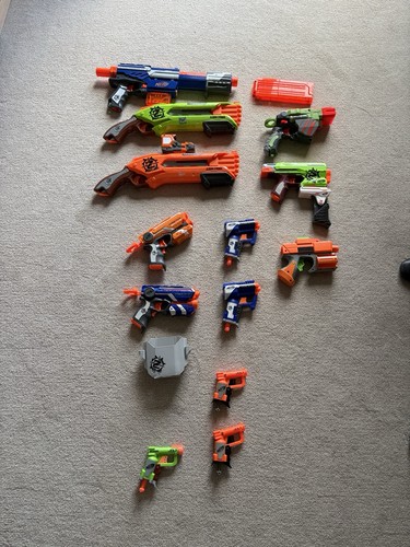 Nerf gun collection assorted - nerf,
