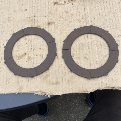 Clutch friction plates - 2,