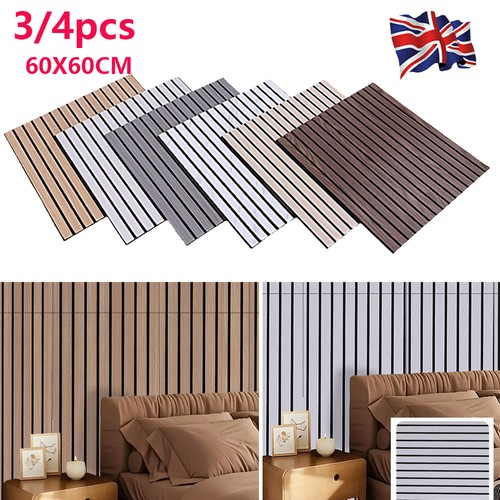 4pcs slatted acoustic - 3/4pcs,