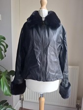 Motel Black Faux Leather