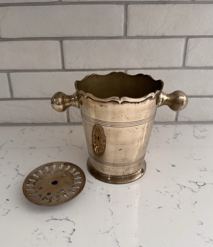 Vintage brass ice - vintage, bucket