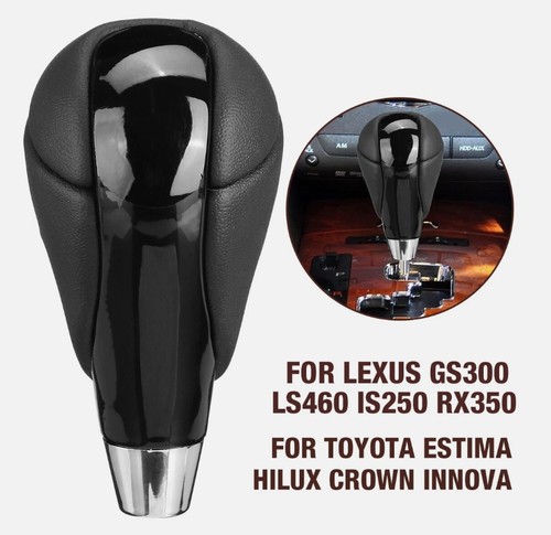 Leather gear shift shifter - leather,