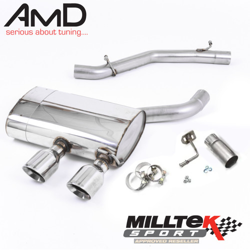 Milltek mk5 golf r32 cat - milltek, back