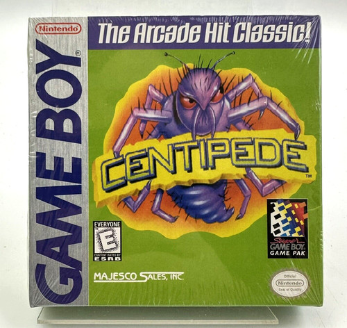 Gameboy centipede new sealed - centipede,,