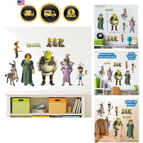 Dreamworks shrek wall decals - shrek,
