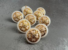 10 Vintage Dainty Flower Shank