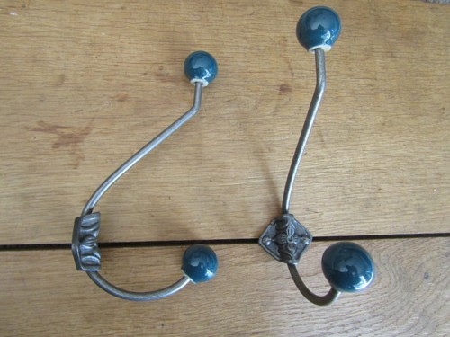 Rustic iron coat hook vintage