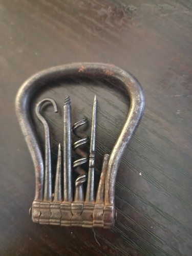 Rare antique corkscrew bow - rare,