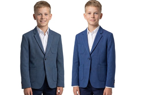 Boy twill single breasted - twill,