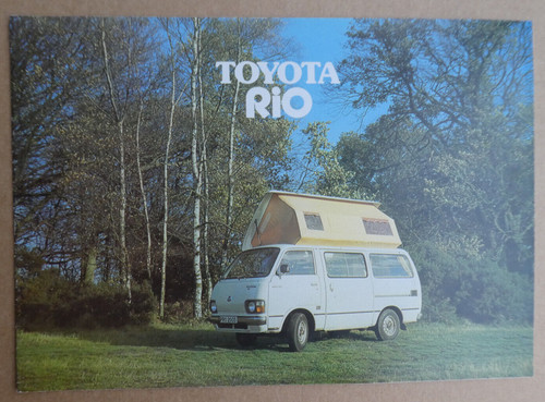 Toyota rio camper - toyota, uk
