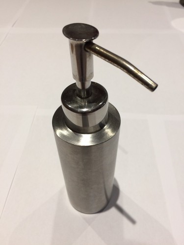 Vintage brushed steel - vintage, bathroom