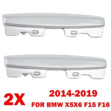 2PCS Front AC Air Vent Outlet Tab Clip Chrome Plated Trim For BMW X5 F15 X6 F16