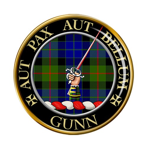 Gunn scottish clan pin - pin, badge