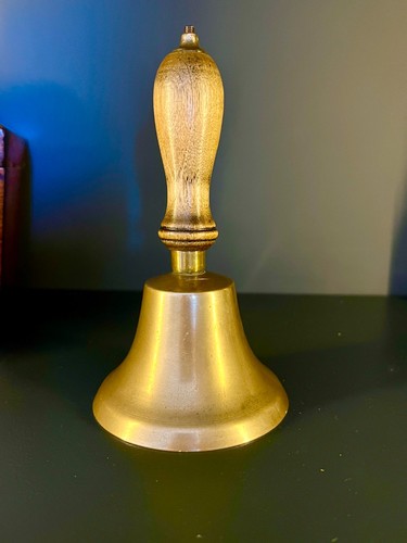 Vintage school teachers brass
