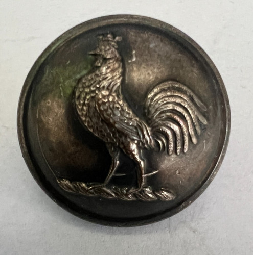 Antique livery button cockerel - livery,