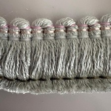 Duck Egg Upholstery Fringe
