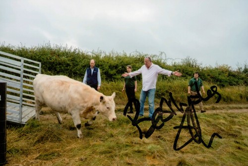 Jeremy clarkson hand signed - jeremy,