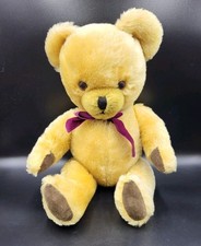 1960s Pedigree Jointed Teddy Bear, Growl And Bells In His Ears, 18in/46cm
