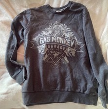 Grey Gas Monkey Jumper Good