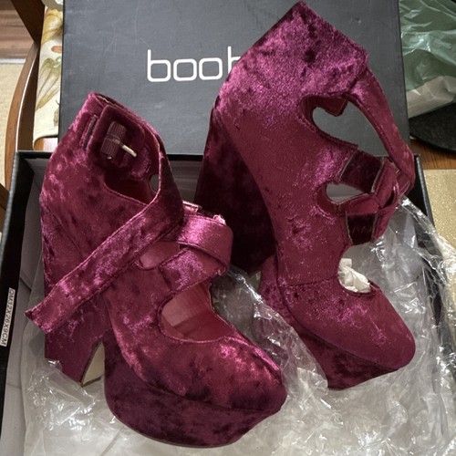 Boohoo lottie velvet cross - lottie,