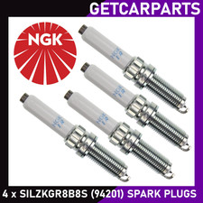 NGK SILZKGR8B8S Spark Plug x4