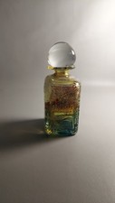 Early Isle Of Wight Studio Glass Strapped Aurene Bottle Circa 1975.