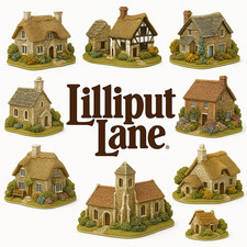 Lilliput Lane & Other Miniature Cottages – Collectible English Houses Bundle